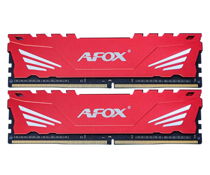 Pamięć RAM DDR4 Afox 16GB (2x8GB) 3200 CL16 Gaming Red